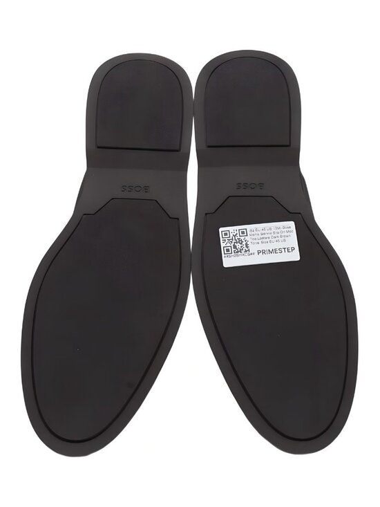 Boss Men\'s Sienne Slip On Moc Toe Loafers Dark Brown Tonal Size US 12M EU 45